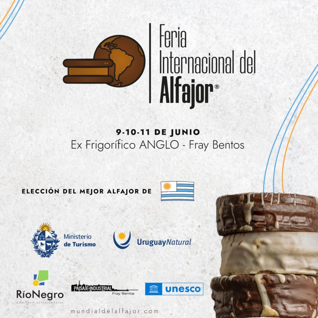 Imagen que muestra el afiche del mundial del alfajor